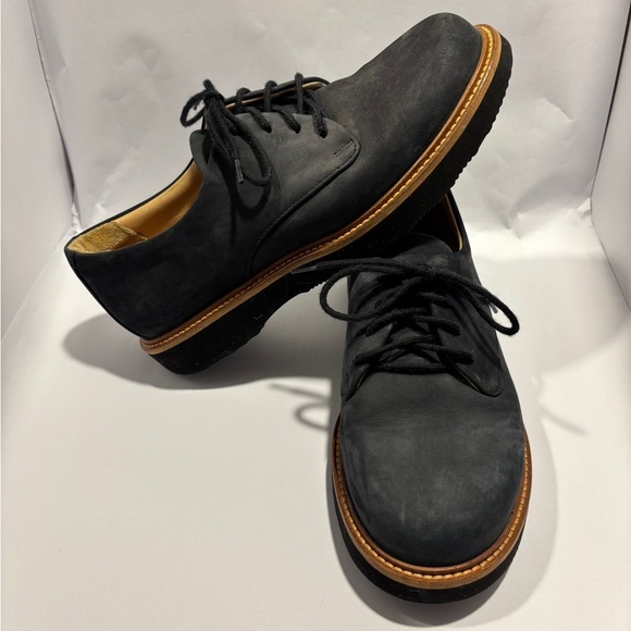 Samuel Hubbard Oxford Derby Shoes Men’s 7 Black Nubuck Leather Vibram Portugal main image 5